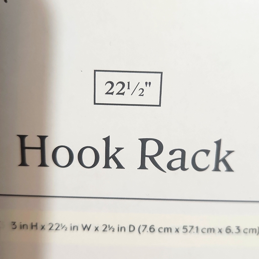 THRESHOLD HOOK RACK - Picture 5 of 9